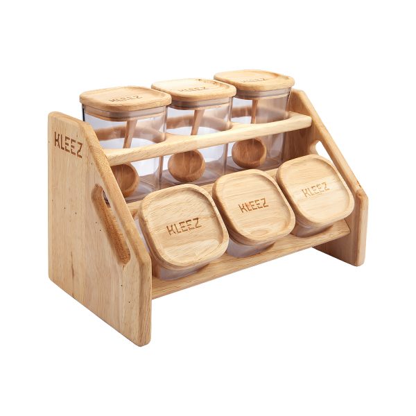 Kleez wooden inner spice stand 6 piece 45 with banke 600x600